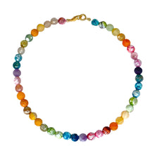 Load image into Gallery viewer, Colorful Gemstone Choker Necklace-Love Lisa