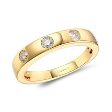 Load image into Gallery viewer, Anywhere/Everywear Gold Band with Diamonds Ring - Le Vian®