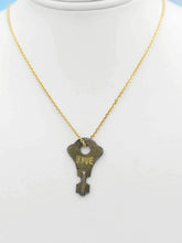 Load image into Gallery viewer, “Give&quot; Giving Key Necklace