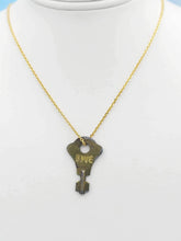 Load image into Gallery viewer, “Give" Giving Key Necklace