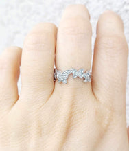 Load image into Gallery viewer, Four Butterflies Ring - Sterling Silver
