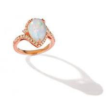 Load image into Gallery viewer, Opal, Diamond &amp; Rose Gold Le Vian® Ring