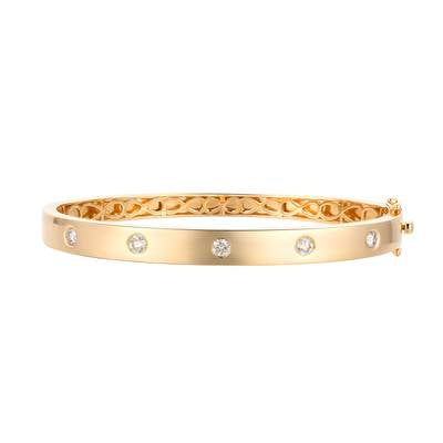 Gold and Diamond Bangle Bracelet - Le Vian®