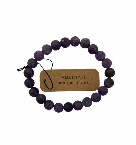 Amethyst - Intuition and Trust Bracelet