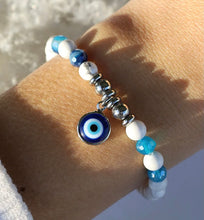 Load image into Gallery viewer, January Limited Edition Evil Eye Bracelet - TJazelle HELP Collection
