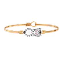 Load image into Gallery viewer, Some &quot;Bunny&quot; Loves You Bangle Bracelet - Luca and Danni