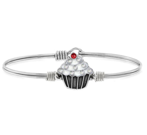 Cupcake Bangle Bracelet - Luca and Danni