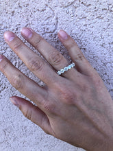 Load image into Gallery viewer, 1.73 Carat Lab Diamond Band -14K White Gold