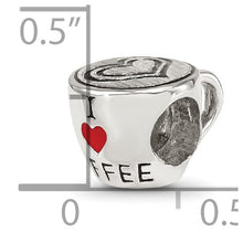 Load image into Gallery viewer, Heart Coffee Mug Bead - Reflections