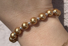 Load image into Gallery viewer, Gold Pearl Count Your Blessings Bracelet-Blessing Bracelet