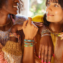 Load image into Gallery viewer, Moonlight Twinkle - Bali Friendship Bracelet