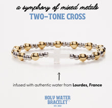 Load image into Gallery viewer, Two-Tone  Holy Water Stretch Bracelet