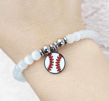 Load image into Gallery viewer, Baseball Charm Bracelet -  TJazelle HELP Collection