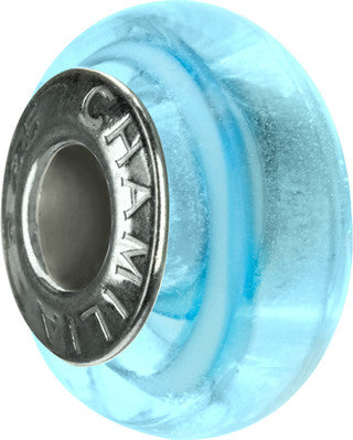 Blue Swirl Murano Glass Bead - Chamilia