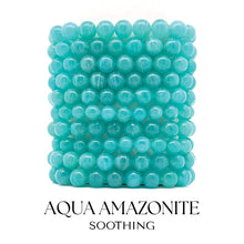 Load image into Gallery viewer, "Soothing" Aqua Amazonite Stacker - TJazelle