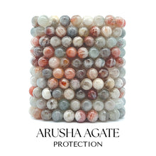 Load image into Gallery viewer, Arusha Agate Protection Stacker - TJazelle