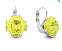 Load image into Gallery viewer, Citron Mega Leverback Earrings - JoJoLovesYou