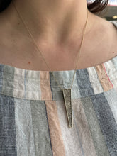 Load image into Gallery viewer, House of Harlow 1960 Reversible Dagger Necklace