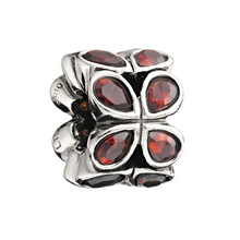 Load image into Gallery viewer, Twinkle Red Chamilia Bead