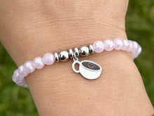 Load image into Gallery viewer, Coffee Lover TJazelle HELP Charm Bracelet