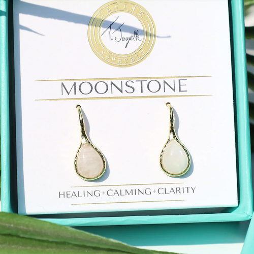 Moonstone Earrings- TJazelle