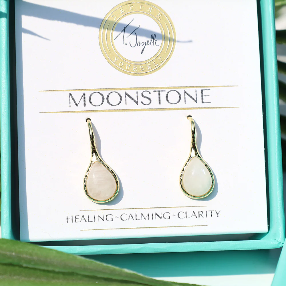 Moonstone Earrings- TJazelle