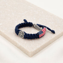 Load image into Gallery viewer, God Bless America for Kids and Teens United Bracelet
