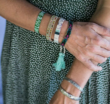 Load image into Gallery viewer, Galaxy Pluto - Bali Friendship Bracelet