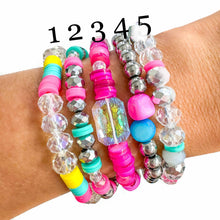 Load image into Gallery viewer, Summer Brights  $10 Stretch Bracelet