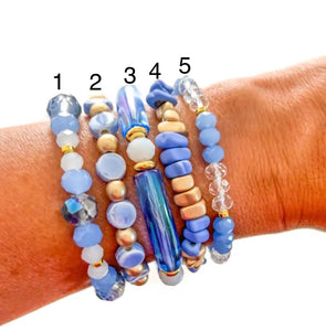 Periwinkle $10 Stretch Bracelet