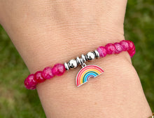 Load image into Gallery viewer, Rainbow Charm Bracelet - TJazelle HELP Collection