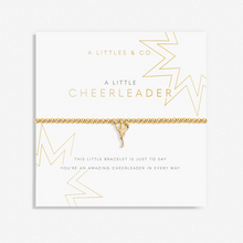 Load image into Gallery viewer, Cheerleader - Gold Katie Loxton Bracelet