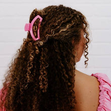 Load image into Gallery viewer, “Peonies Please” Open  Medium Hair Clip