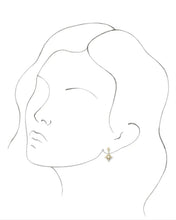 Load image into Gallery viewer, Celestial Opal Earrings - 14K Yellow Gold