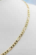 Load image into Gallery viewer, 16&quot; Figaro Chain - 14K Yellow Gold