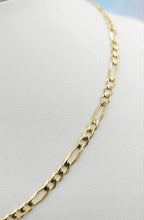 Load image into Gallery viewer, 16" Figaro Chain - 14K Yellow Gold