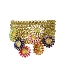 Load image into Gallery viewer, Flower Bella Blossoming  Stretch Bracelet- Love Lisa
