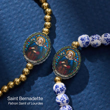 Load image into Gallery viewer, Saint Bernadette Holy Water Bracelet