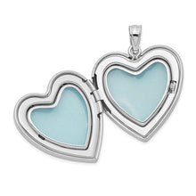 Load image into Gallery viewer, Mom Rose Locket Necklace - Sterling Silver