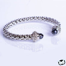 Load image into Gallery viewer, Black Bella Bangle