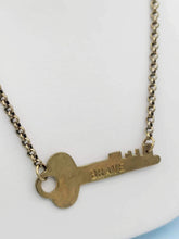 Load image into Gallery viewer, “Brave&quot; Giving Key Necklace