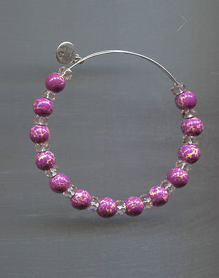 Grape Carousel Carnival Beaded Bracelet - Alex and Ani