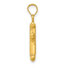 Load image into Gallery viewer, Small Cross Pendant - 14K Yellow Gold