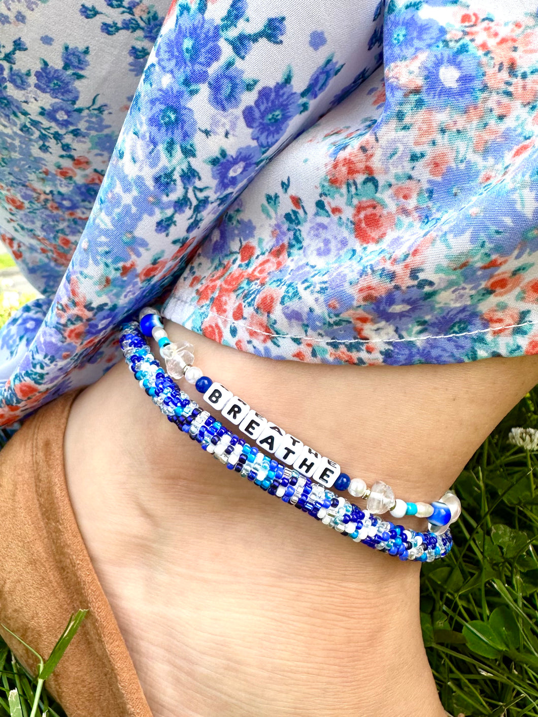 “Breathe in Summer” - Anklet Set