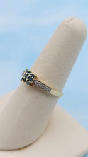 Load image into Gallery viewer, Blue Diamond Estate Ring - 14K Gold