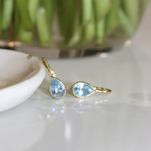 Load image into Gallery viewer, Ocean Blue Drop Earrings - Chloe and Lois