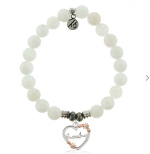 Load image into Gallery viewer, Grandma Heart Charm Silver Bracelet- TJazelle