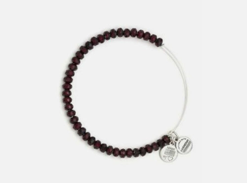 Crimson Luminary  Beaded Bracelet - Alex and Ani