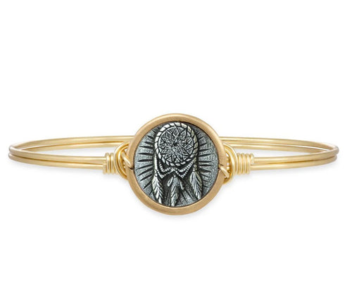 Dreamcatcher Bangle Bracelet-Luca and Danni