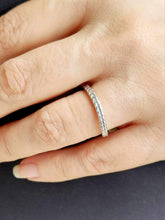 Load image into Gallery viewer, Wave Textured Band - Sterling Silver